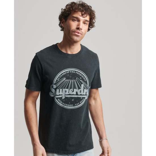 Superdry Ανδρική κοντομάνικη μπλούζα Vintage Merch Store T-Shirt